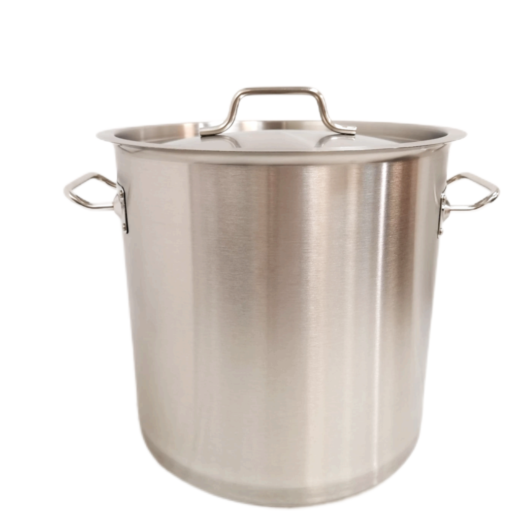 Stainless Steel Stockpot With Ergonomic Handles