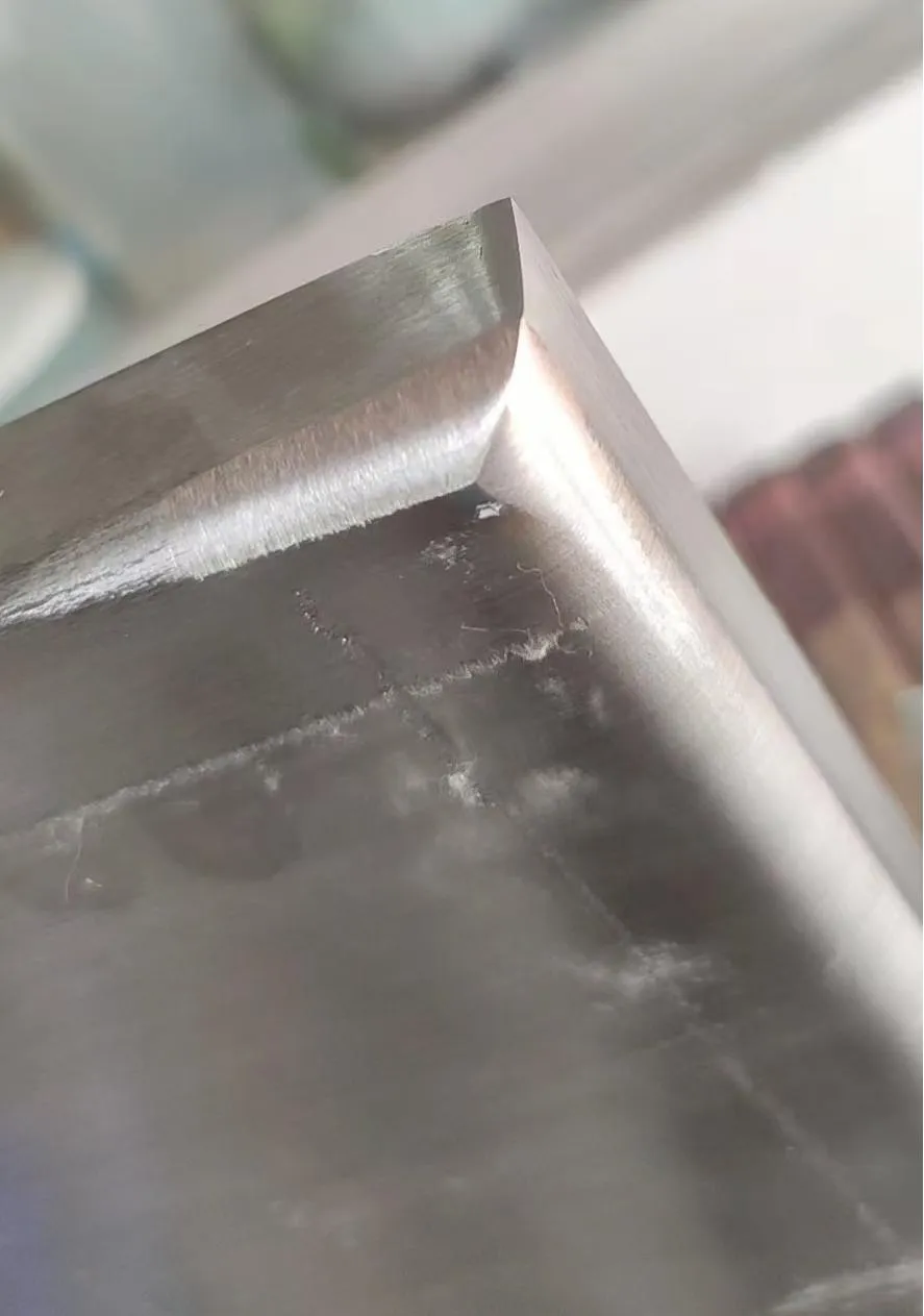 Stainless Steel Grill Pan With Straight Edges
