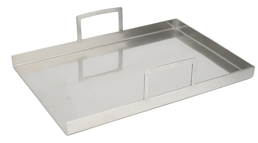Stainless Steel Grill Pan With Dual Handles