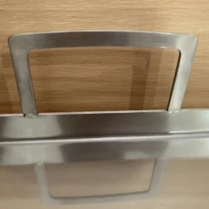Stainless Steel Grill Pan With Handles Argon Arc Welded