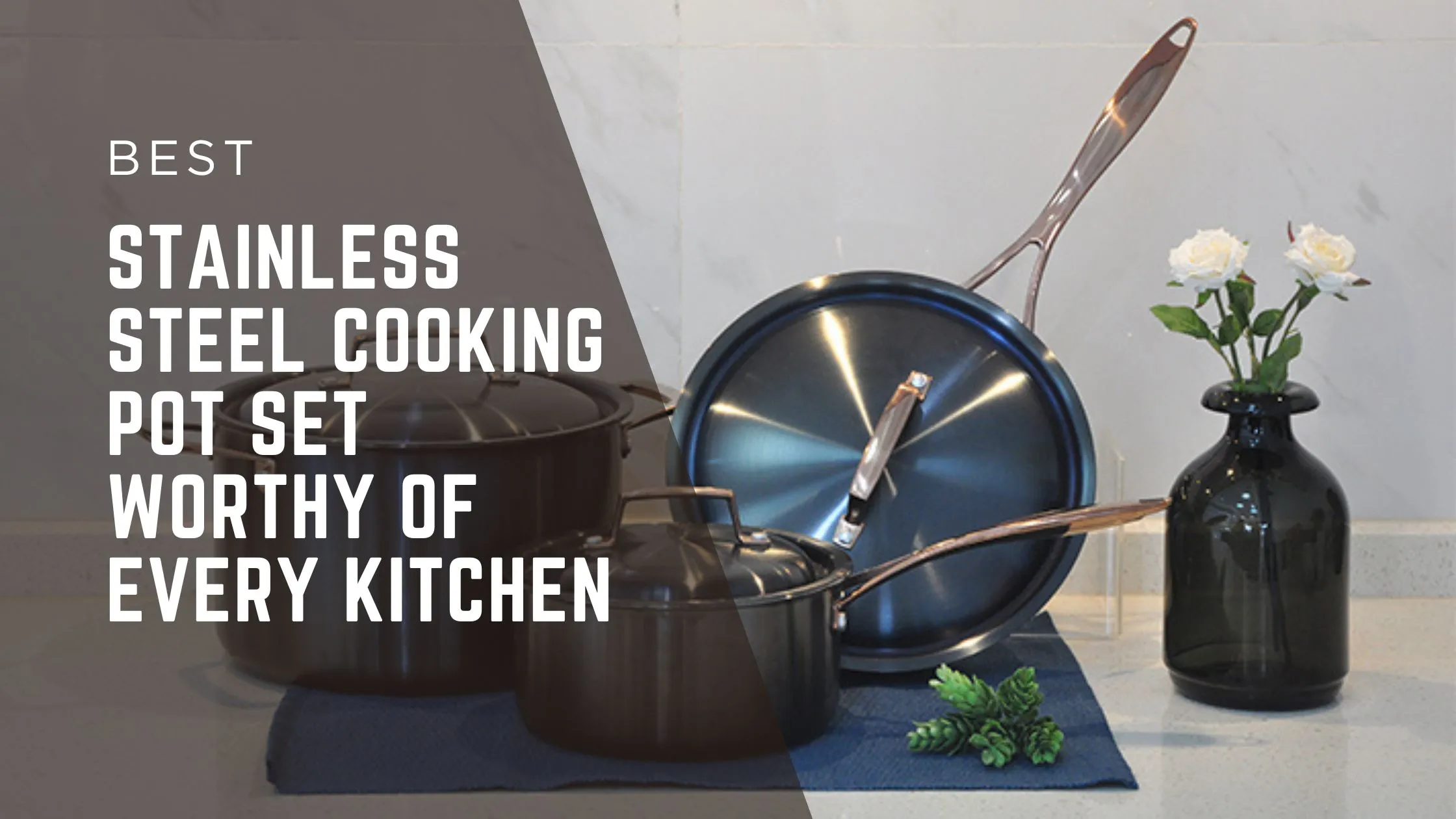 Stainless Steel Cooking Pot Set Worthy Of Every Kitchen