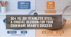 304 vs. 201 Stainless Steel A Crucial Decision for Your Cookware Brand’s Success